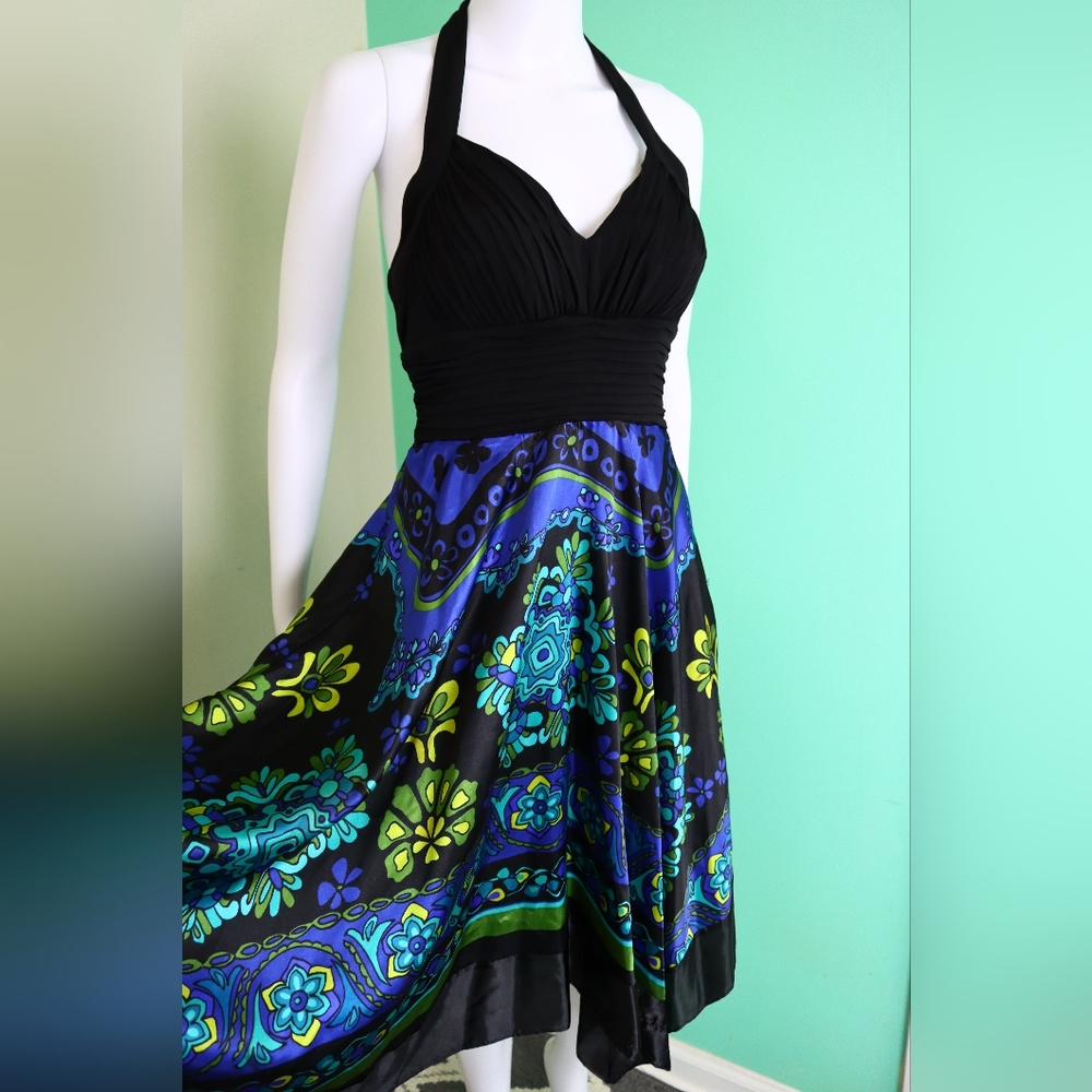 Halter Handkerchief Dress